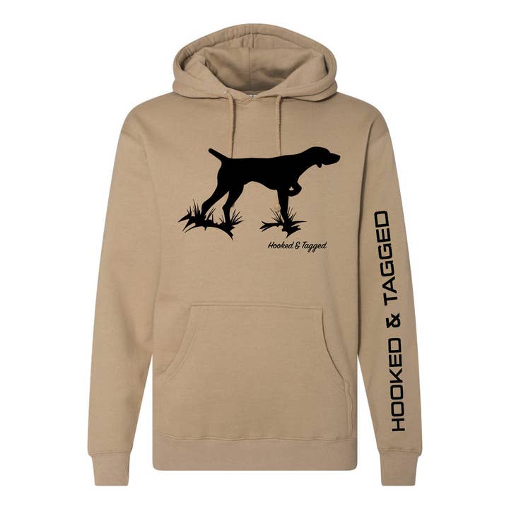 Felpa con cappuccio Bird Dog per la vendita all'ingrosso da parte di Hooked & Tagged