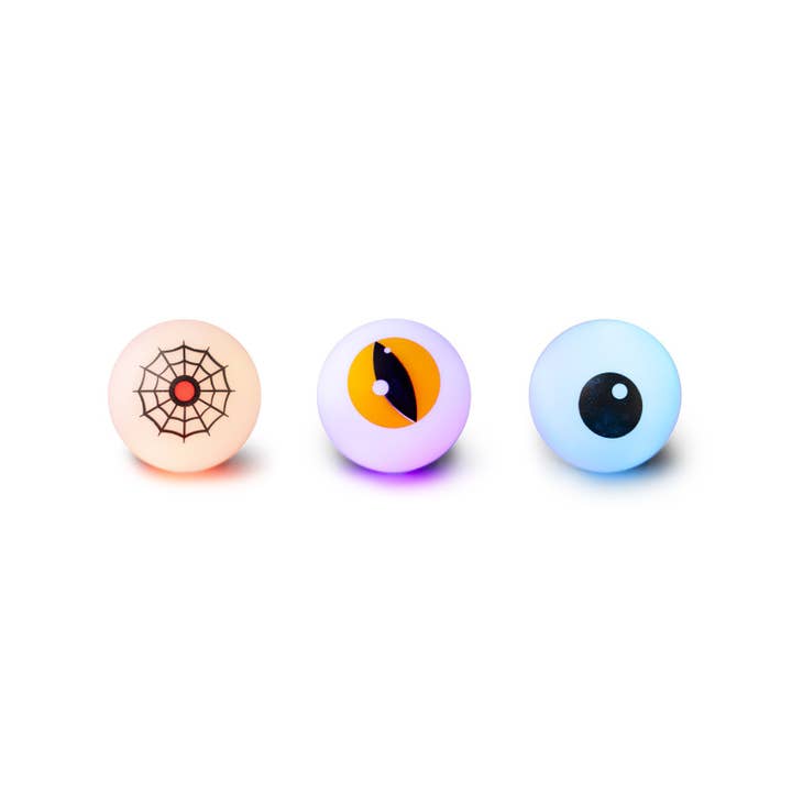 DM Merchandising - Wholesale Outdoor Ornament/Decor - Halloween Witching Hour Light-Up Pumpkin Eyeballs