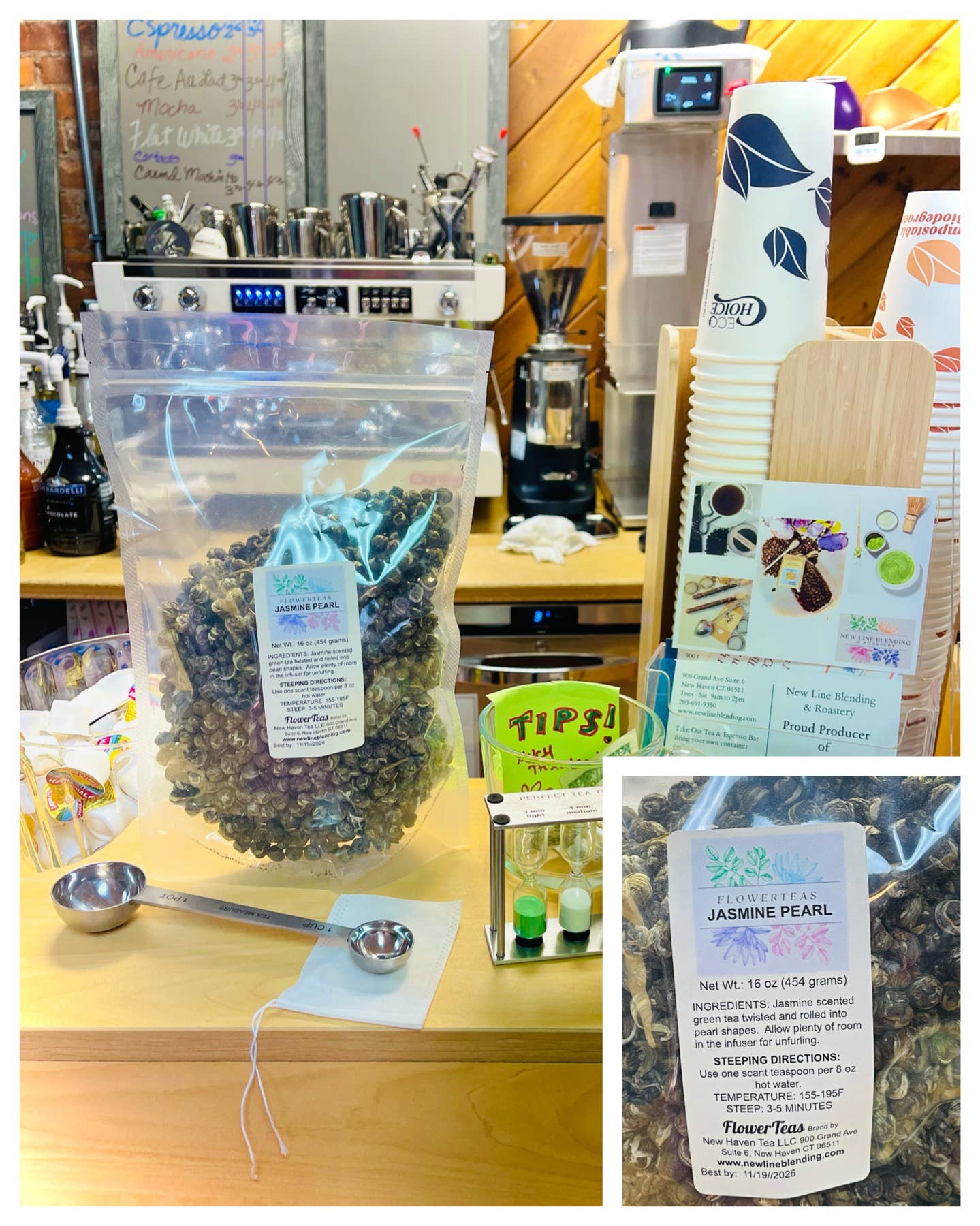 FlowerTeas – Engroshandel Løs te – Løsbladet te i løs vægt 1 lbs Kommerciel brygning Fødevareservice69