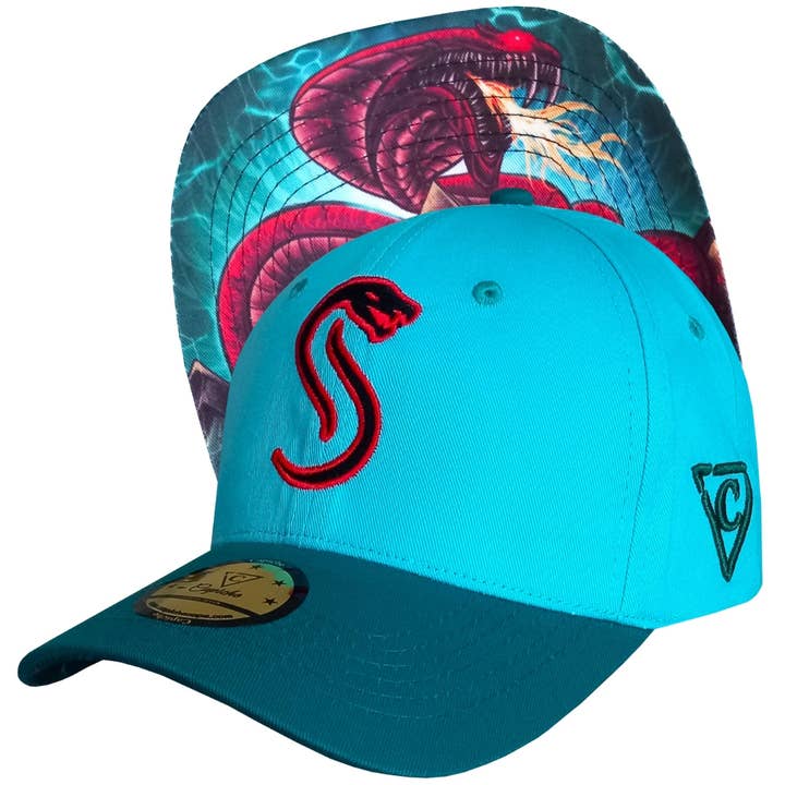 Boné Curvo Cobra de Fogo - Azul por atacado de Capiche