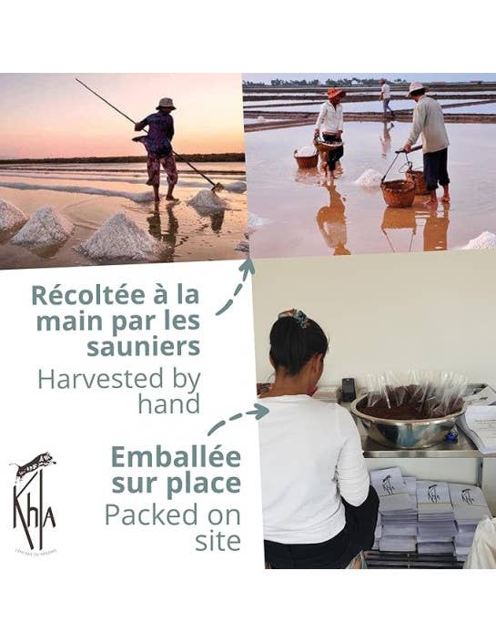 Khla - L'épicerie du Mékong - Wholesale Salt - Kampot Salt Flower - Premium - 1kg4