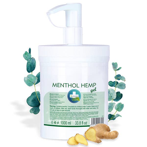 Annabis Natural Joint & Muscle Menthol Gel - Family Size for wholesale by Annabis North America