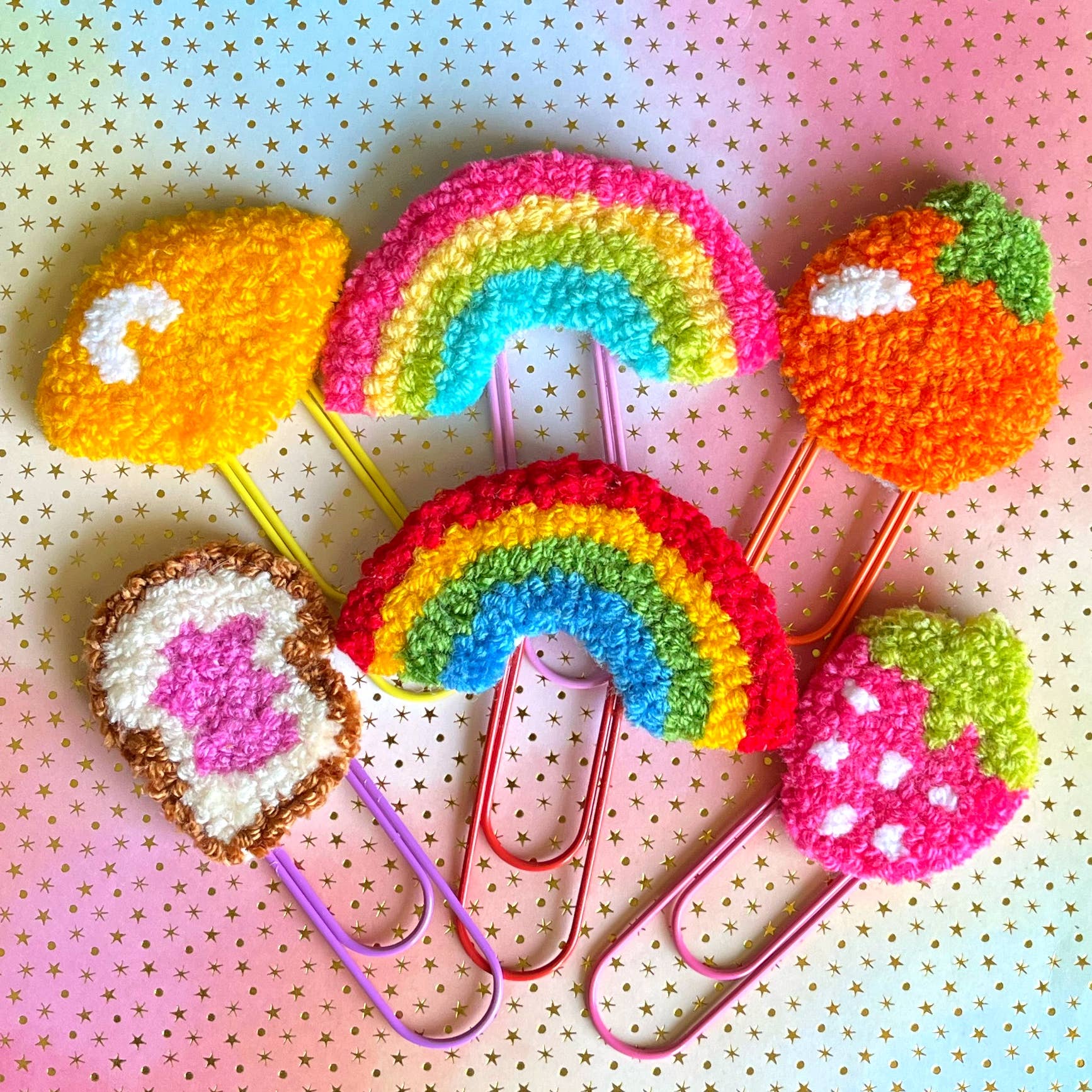 Sofi Arte Studio - Wholesale Bookmark - Jumbo Tufted Paper Clips / Bookmarks8