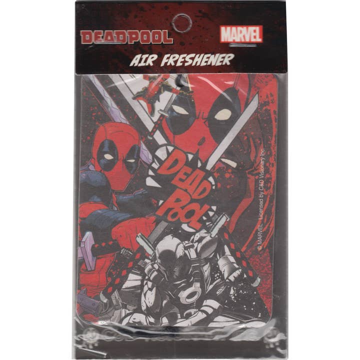 Luftfriskere - Deadpool - Katanas (jordbær duftende) for engroshandel hos Square Deal Recordings & Supplies