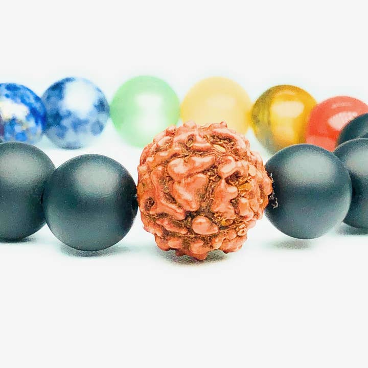 7 CHAKRA & RUDRAKSHA - EMBRACE POSITIVITY for wholesale by Scencio Co.