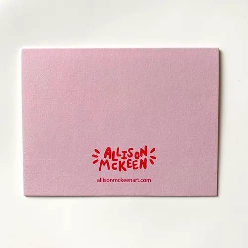 Allison Mckeen Art - Wholesale Love Card - card - I chairish you