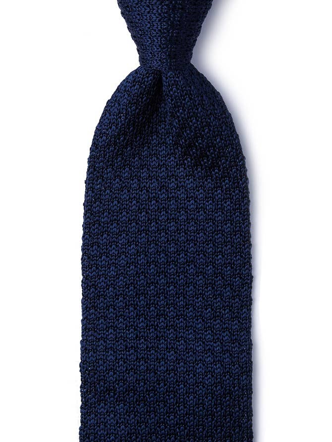 Textured Solid Knit Tie for wholesale by Alynn