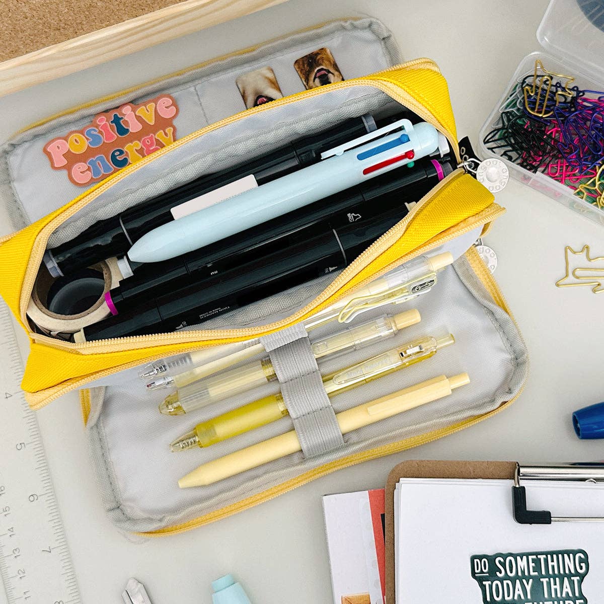 Wrapables.com - Wholesale Pencil Case/Pouch - Wrapables Large Capacity Pencil Case, 3 Compartment Pouch10