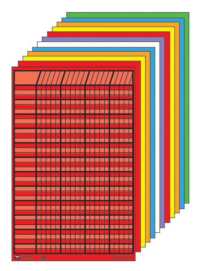 Gráfico pequeno - conjunto de 12 por atacado de Creative Shapes Etc.