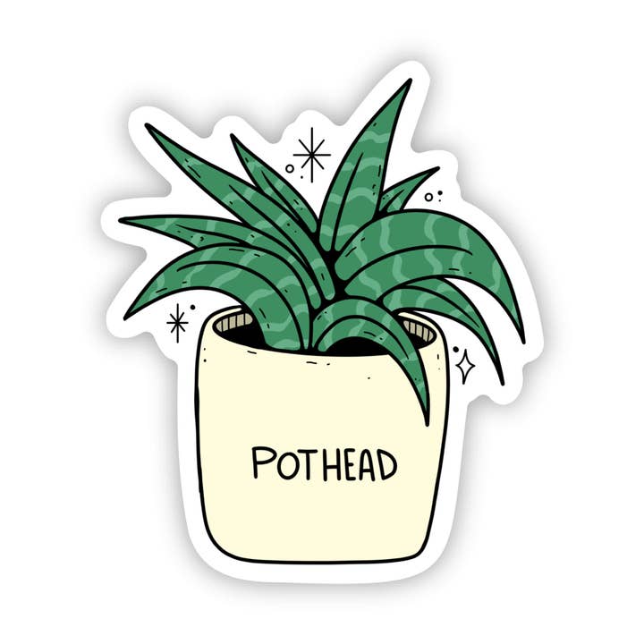 "Pothead" Sticker for wholesale by Big Moods