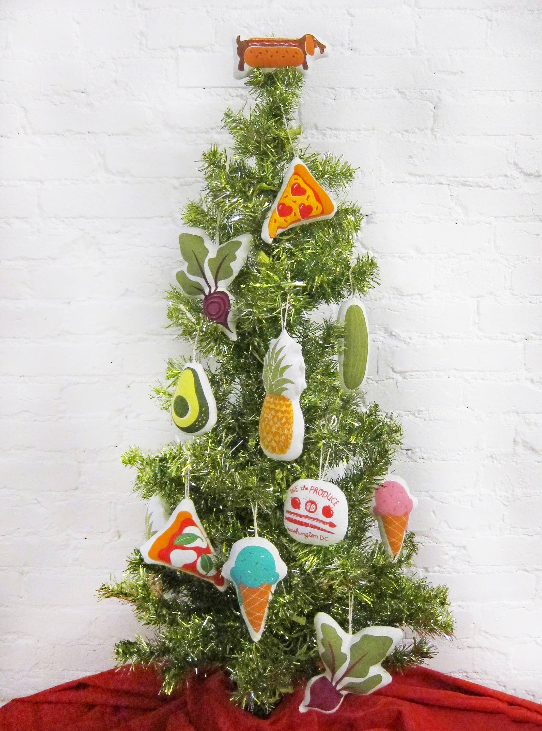 The Neighborgoods – wholesale Ornament – Pizza Christmas Ornament1