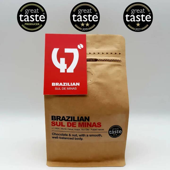Brazilian: Sul de Mina - 1kg Coffee for wholesale by 47 Degrees Coffee