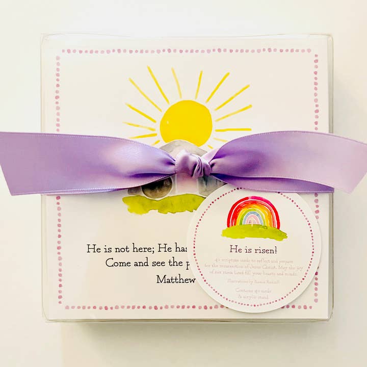 He is Risen! Lenten Scripture Cards for wholesale by Gracefull Glories