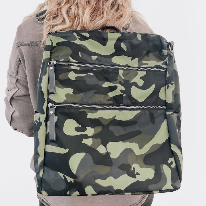 Pretty Simple - Wholesale Backpack - Women's - Big Sister of Nori Nylon Backpack