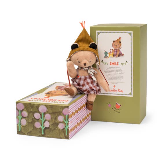 Emile the Bear (small) - Les Minouchkas for wholesale by Speedy Monkey