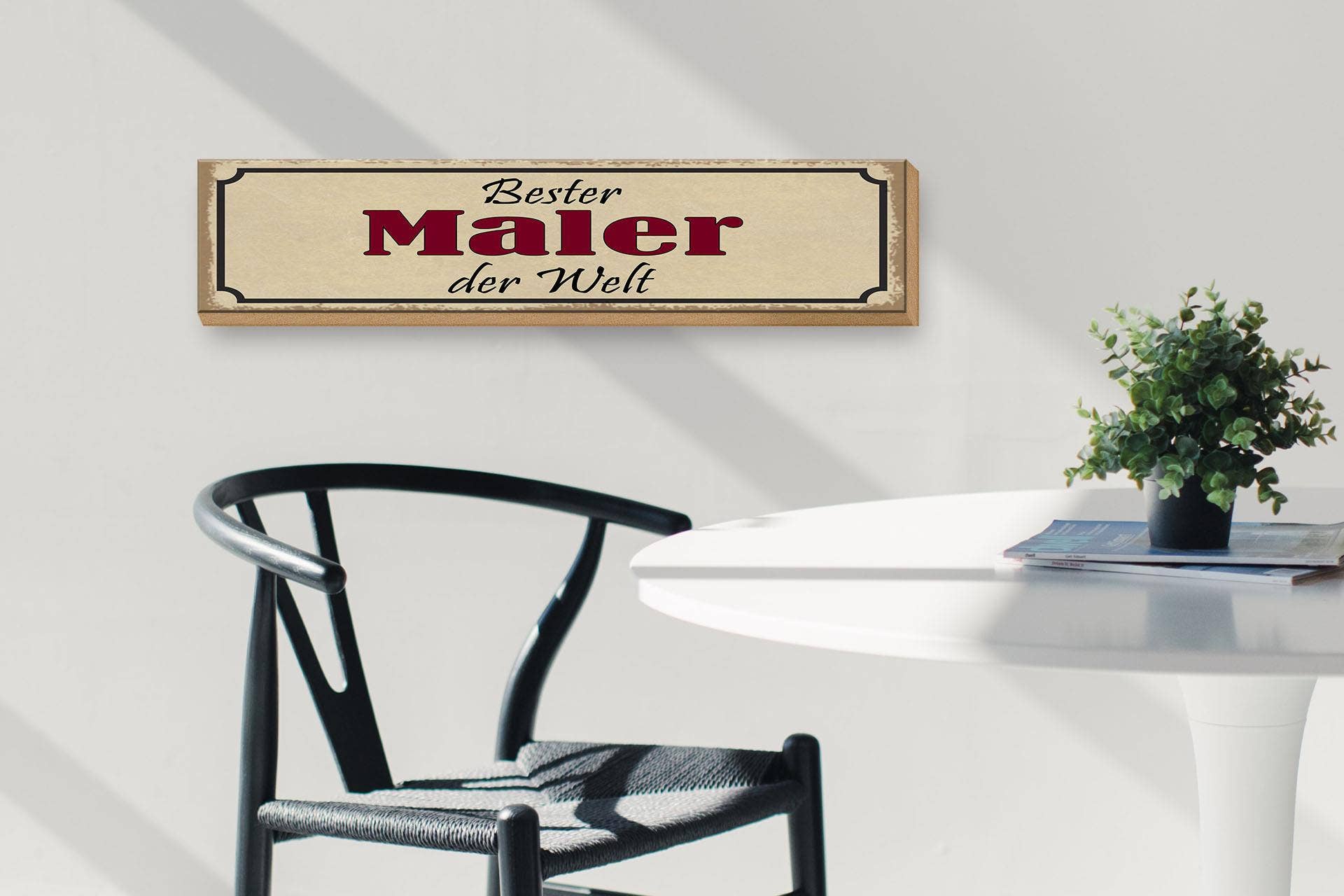 Femer - Wholesale Sign - Wooden Sign Saying 46x10 cm Best Painter in the World Sign2