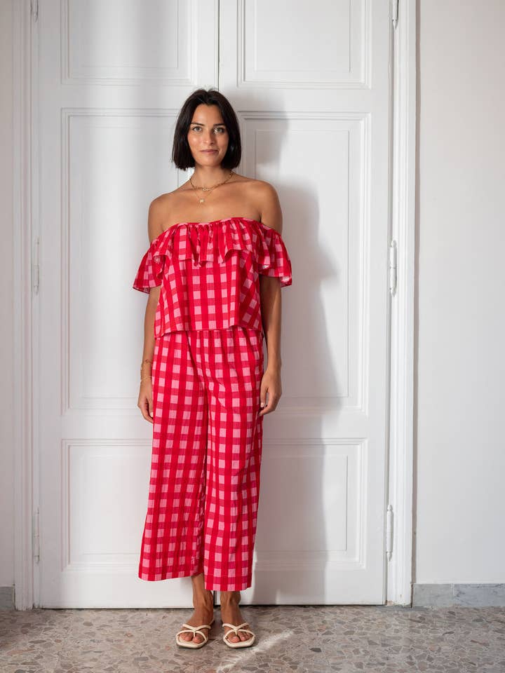 Veranda Ruffle Top for wholesale by MERSEA