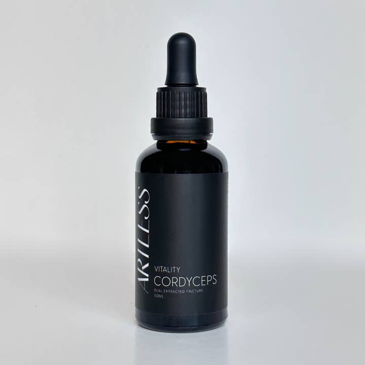 Teinture biologique de cordyceps à double extraction pour la vente par Artless Performance