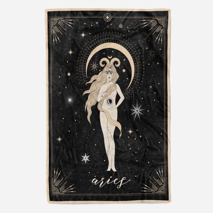 Aries Blanket for wholesale by Nirvana Threads