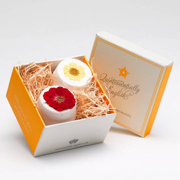 Caixa de presente pequena flor efervescente por atacado de Quintessentially English