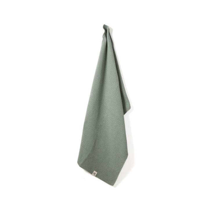 Wild and Stone - Wholesale Hand Towel - Hand Towels - 100% Organic Cotton - Moss Green