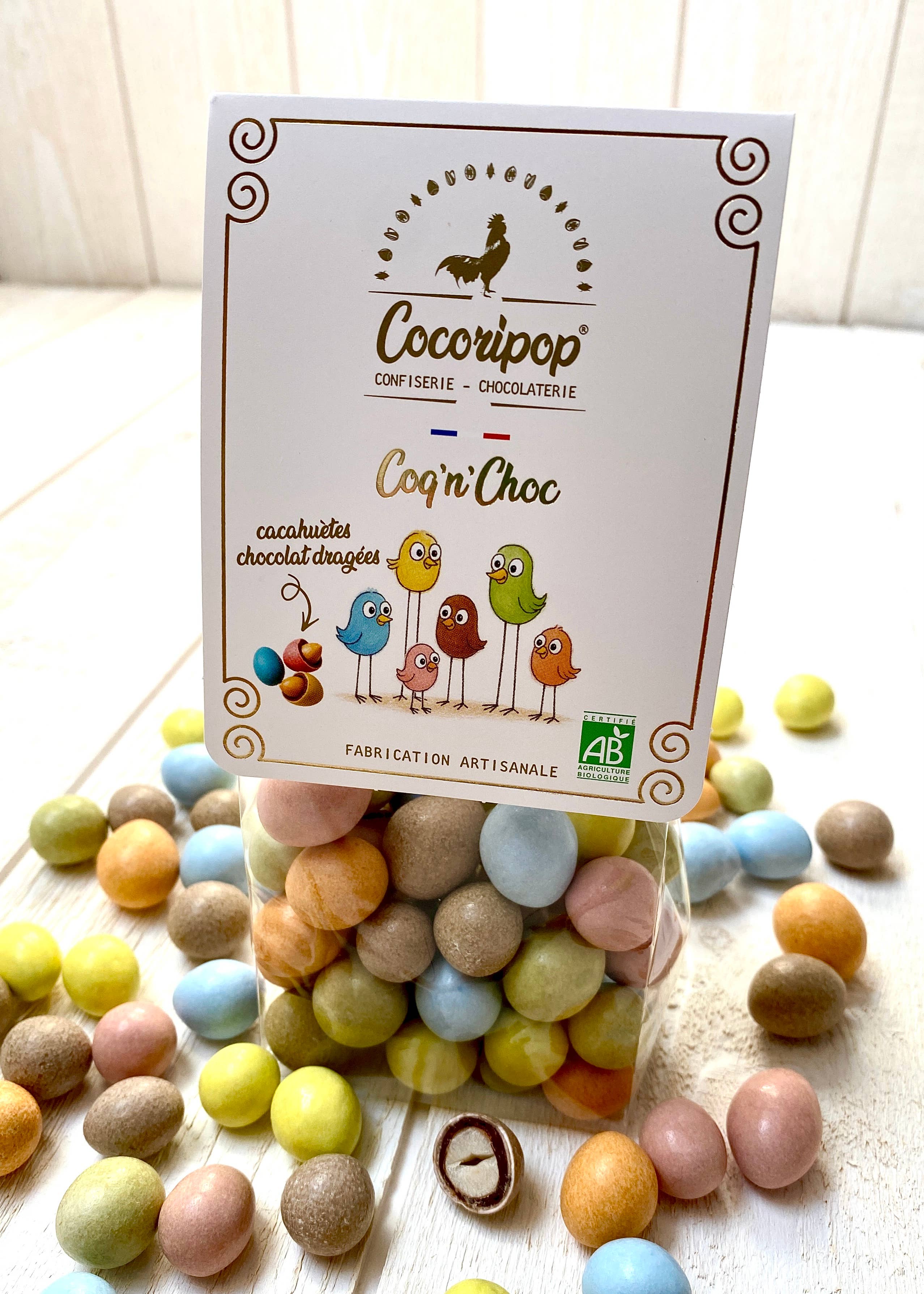 Cocoripop - Wholesale Cocoa Stirrer - Coq 'n' Choc (chocolate-coated peanut)4