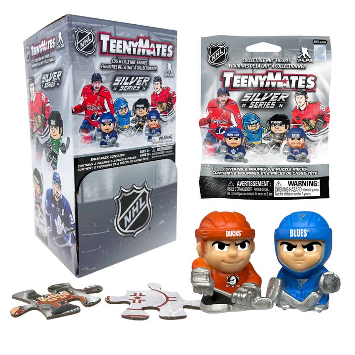 TeenyMates NHL 2026 –32-Pack Display | Collectible 1” Figure for wholesale by Party Animal, Inc.