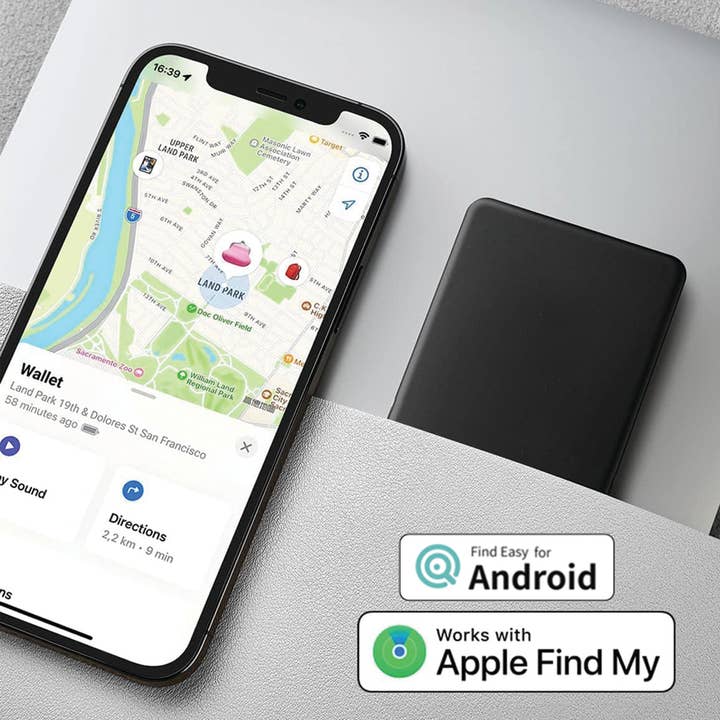 PhunkeeTree – wholesale Travel wallet – GPS Card Tracker - Uses Apple Find My & Android Find Easy