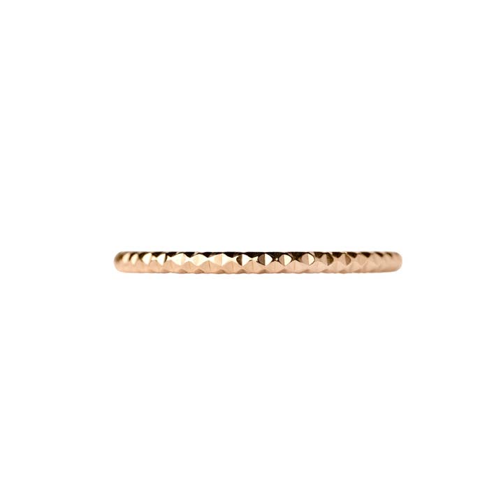 Mineral and Matter - Wholesale Band/Stacked Ring - Sunbelt Studded Band Stacking Ring