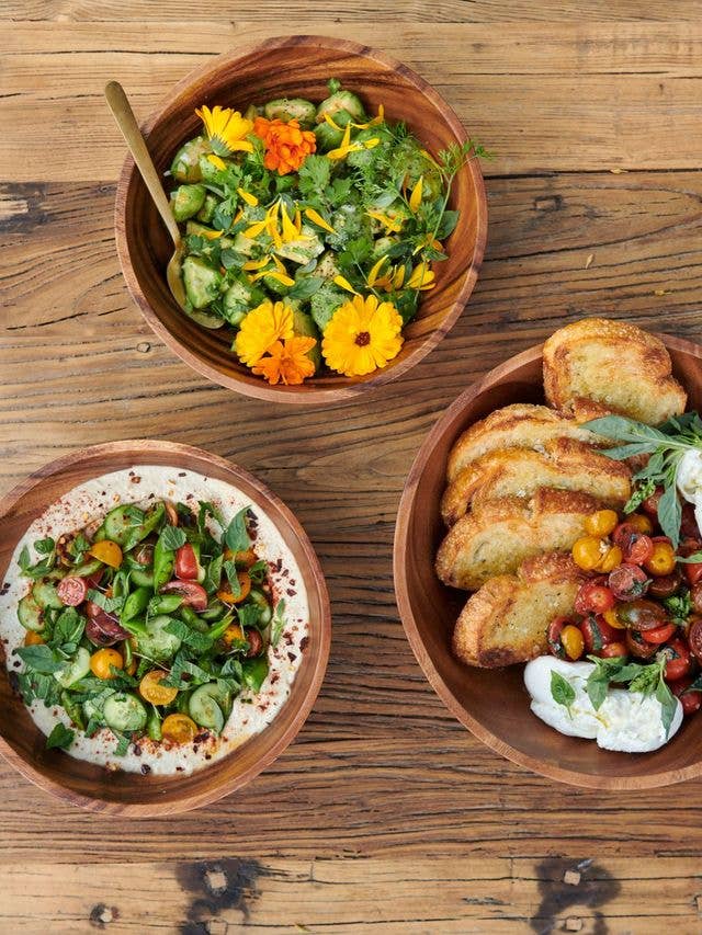 Bol à salade en bois d'acacia pour la vente par The Little Market