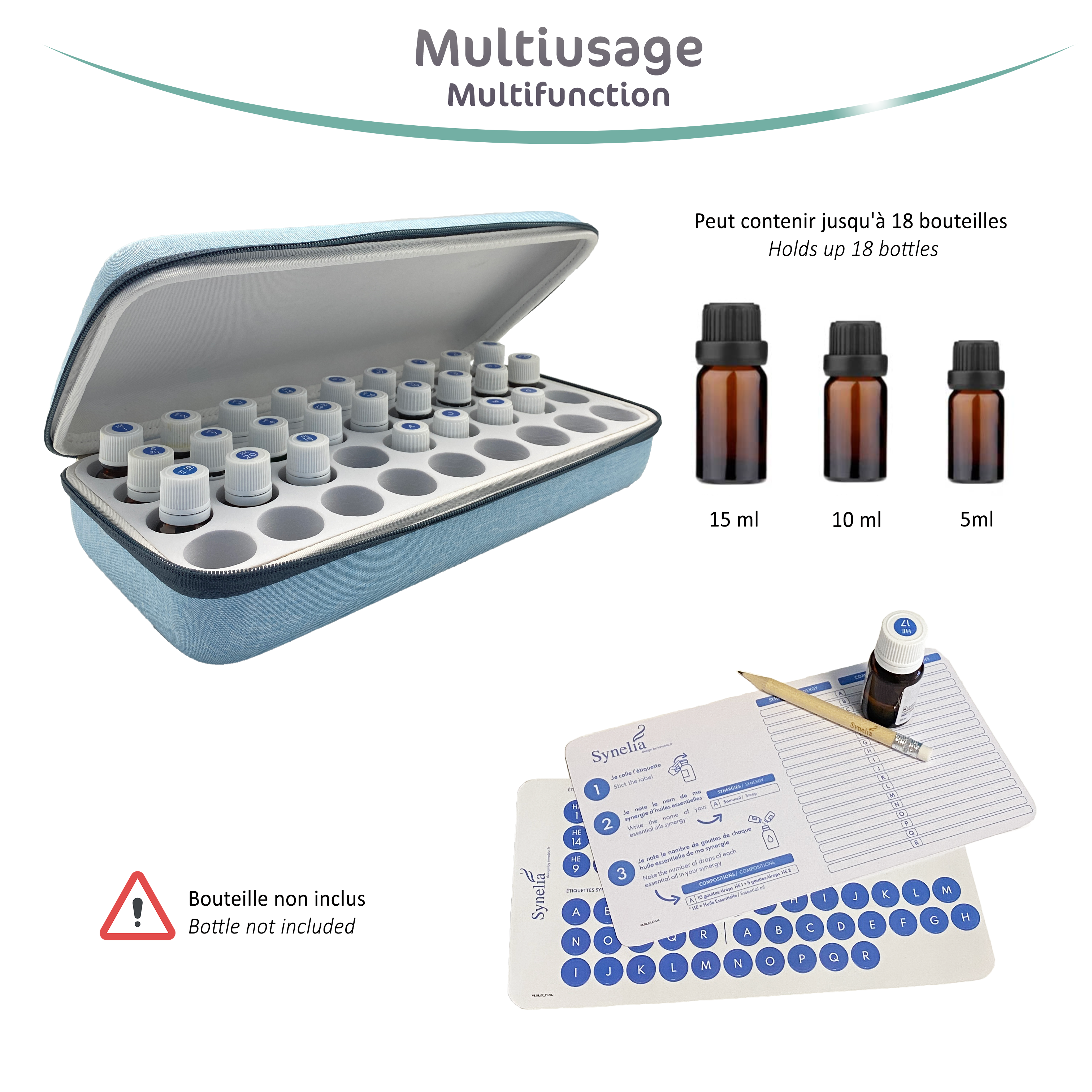 INNOBIZ - Wholesale Essential Oil - Synelia case 36 essential oils - Blue1