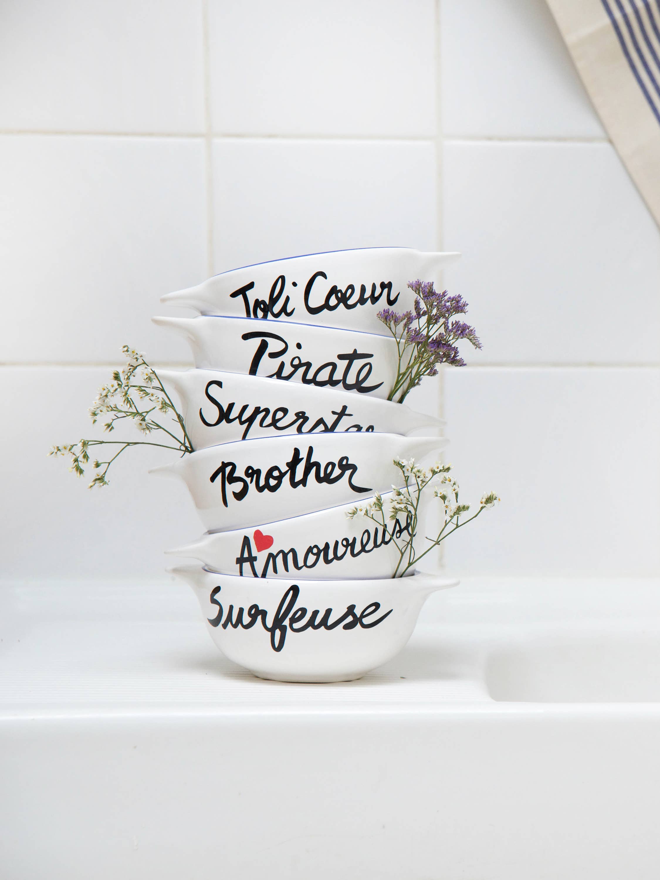 Pied De Poule - Wholesale Bowl - Revisited Breton bowl - VENEER4