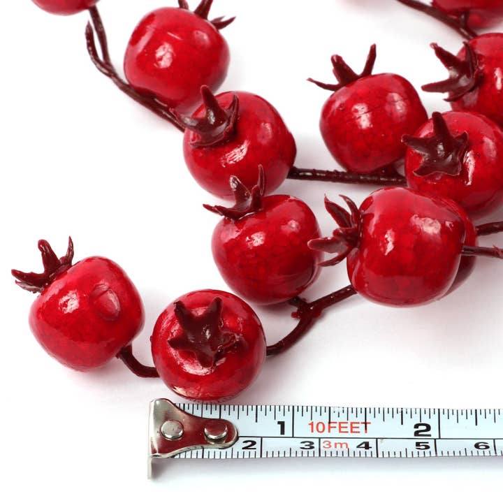 Larksilk - Wholesale Wreath - Red Berry Wreath Hawthorn Twig Berries Christmas Collection1