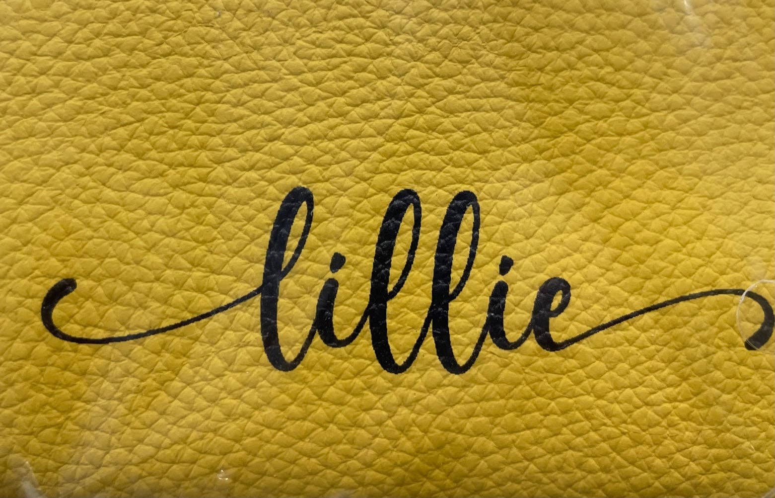 The Classy Cloth WS - Wholesale Make-up/cosmetic bag - Pebble Leather Cosmetic Bag - Monogrammed27