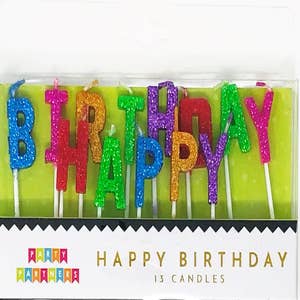 Happy Birthday Candle 17 OZ – Flic Candles