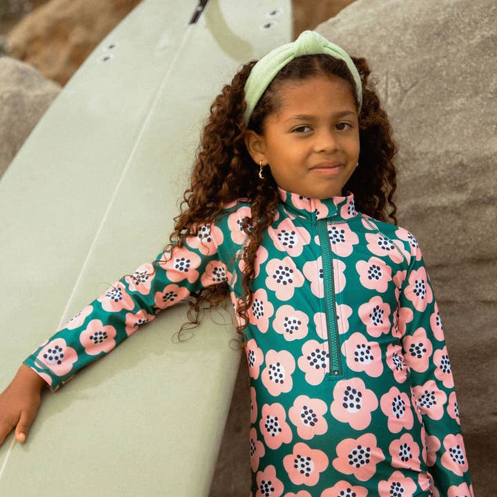 Farewell Frances - Wholesale One Piece Swimsuit - Kids - Poppy Swimsuit