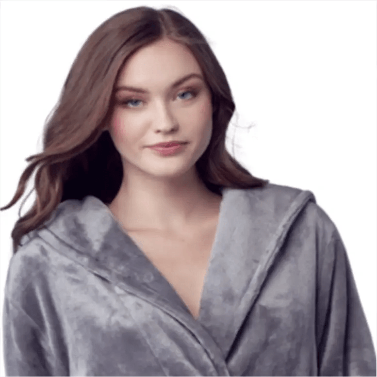 Lotus Linen - Wholesale Robe - Women's - Women’s Plush Hooded Robe - Spa-Worthy Comfort at Home6