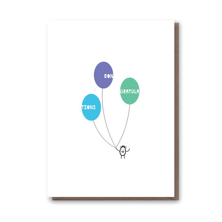 Congratulations Balloons for wholesale by Hole In My Pocket