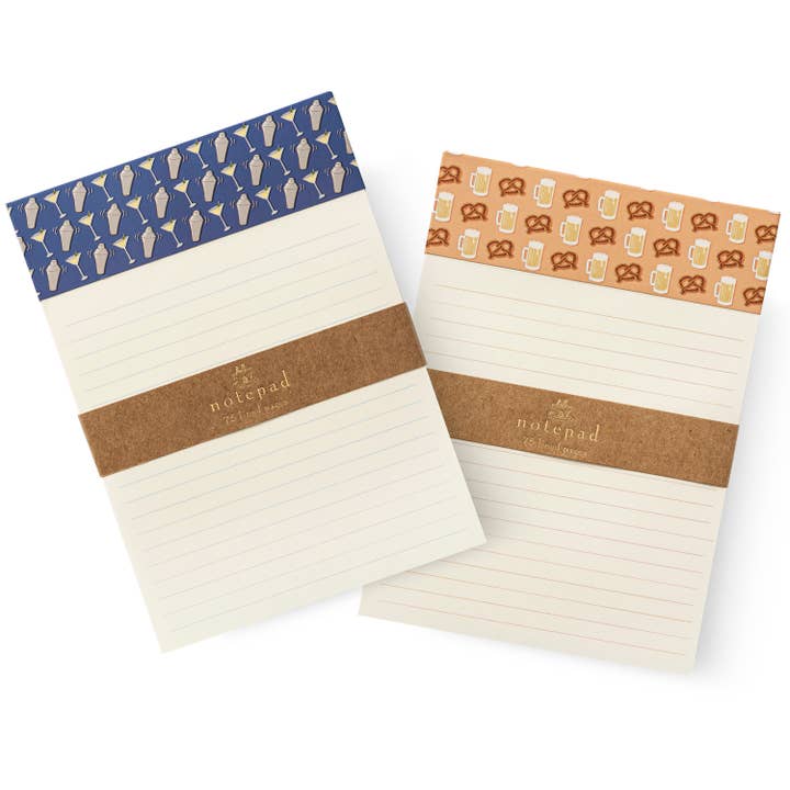 Karen Adams Designs - Wholesale Notepad - Libations Notepad Set