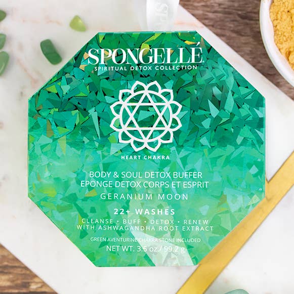 Geranium Moon | Detox Espiritual (Aventurina Verde) por atacado de Spongellé | Valentines Day Gifts | Easter Gifts