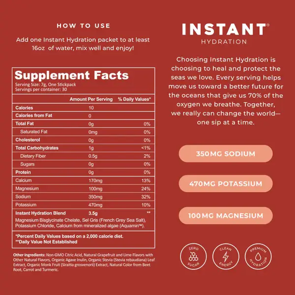 Instant Hydration - Wholesale Powdered Health Drink - Premium Electrolyte Drink Mix: Paloma1