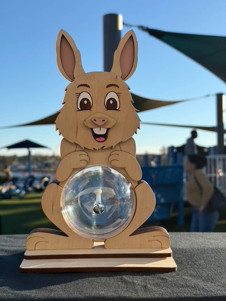 Stor kanin spargris | Kaninboll bank -~38 cm hög för wholesale av Deer Custom Designs