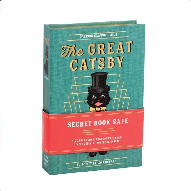 Great Catsby Secret Book Safe & Notebook por atacado de Microcosm Publishing & Distribution