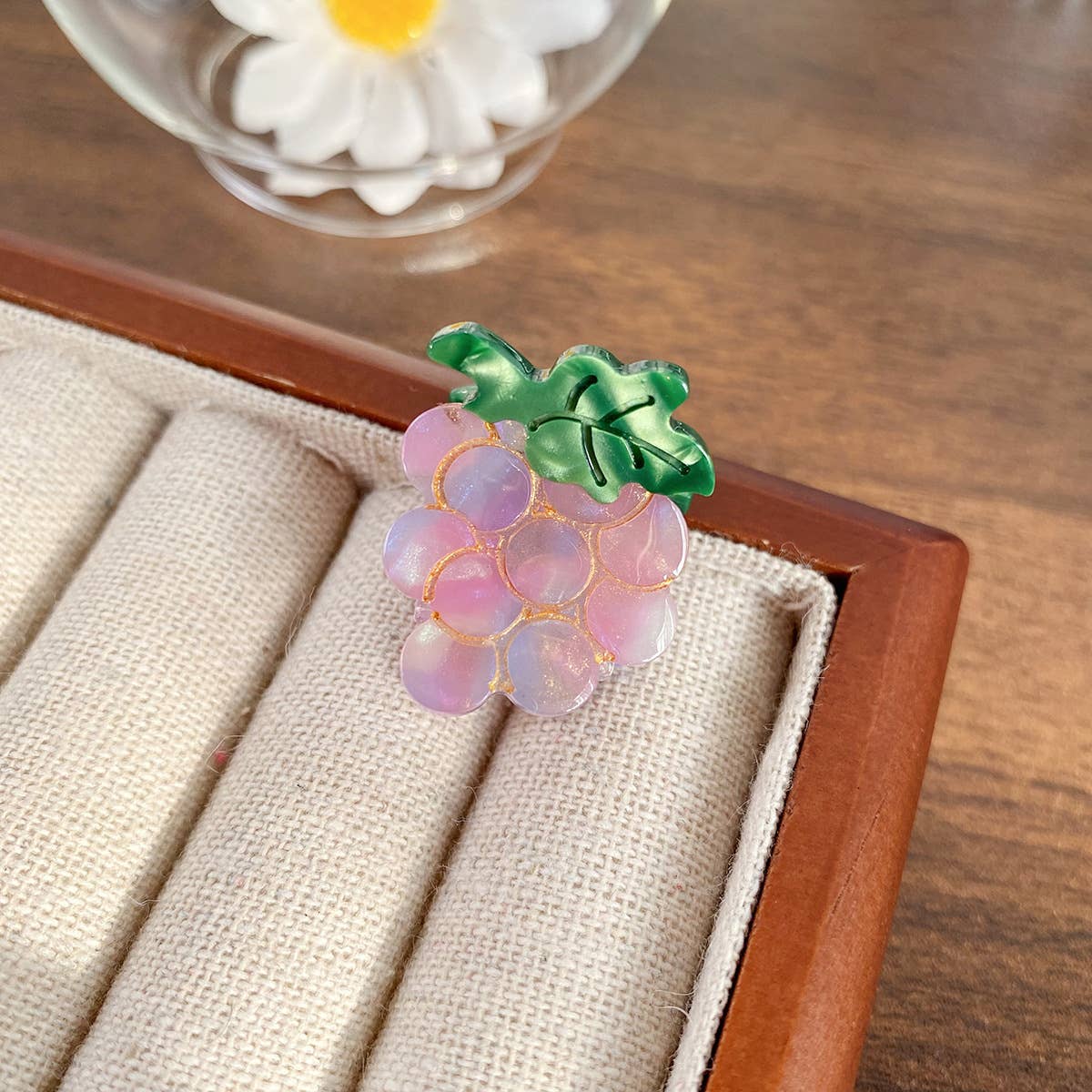 MKS America - Wholesale Hair Clip - Women's - Mini Strawberry Fruit Hair Claw Clip4