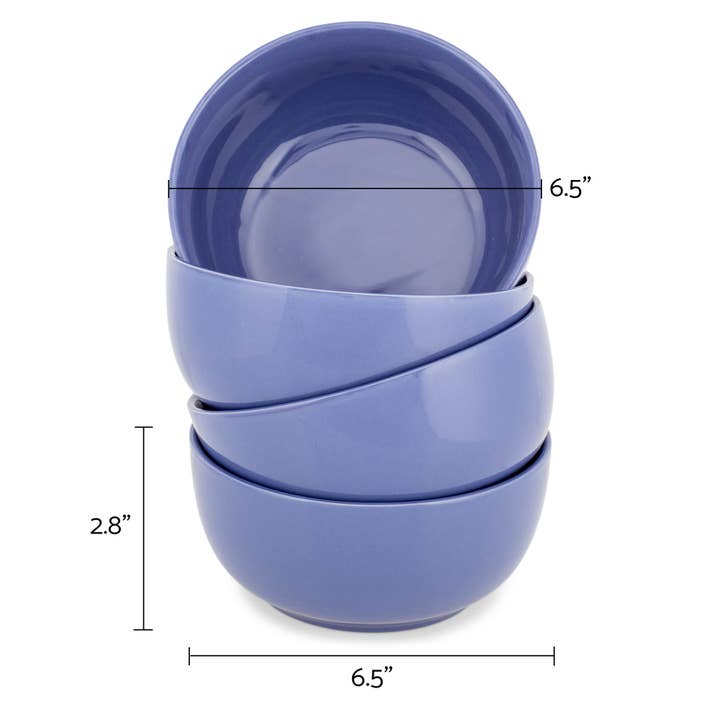 EAST AVENUE - Wholesale Bowl - Soup Bowls Set of 4, Purple2
