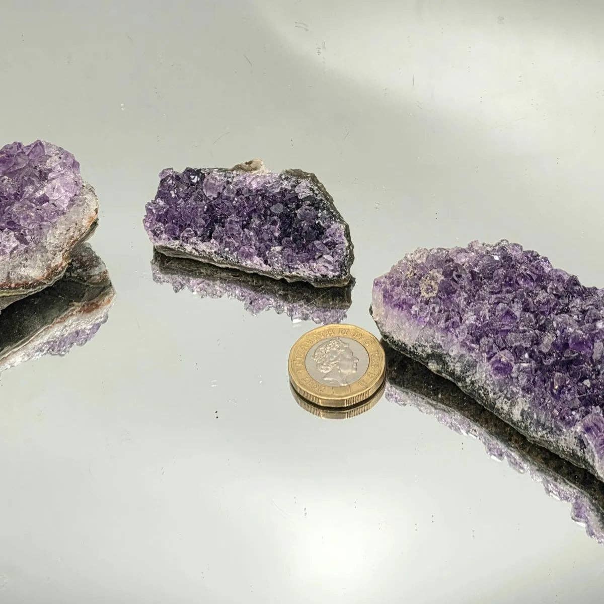 Distinction Crystals - Wholesale Spiritual Stone/Crystal - Amethyst Crystal Cluster Small Batch Deal1