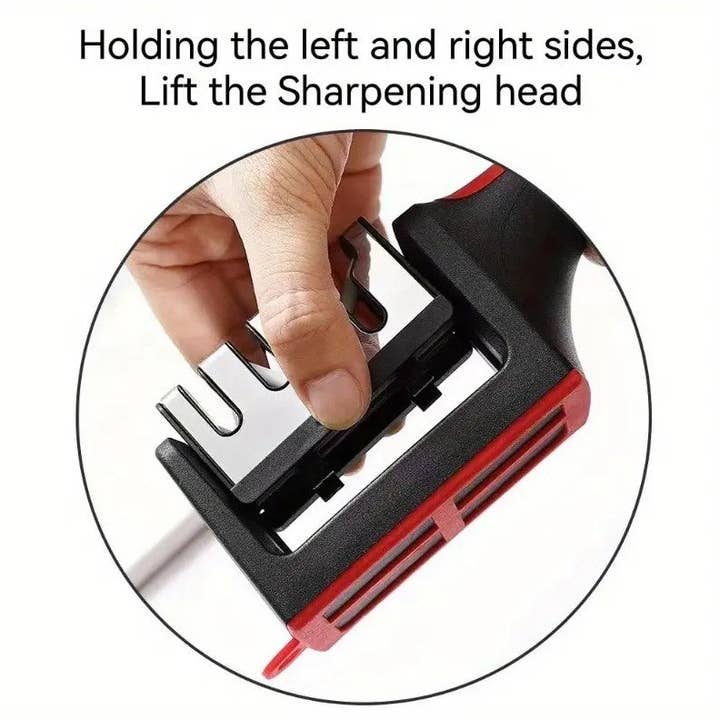 Mtistanbul LTD – wholesale Knife sharpener – 3-Stage Kitchen Knife Sharpener – Professional Sharpening Tool with Non-Slip Handle4