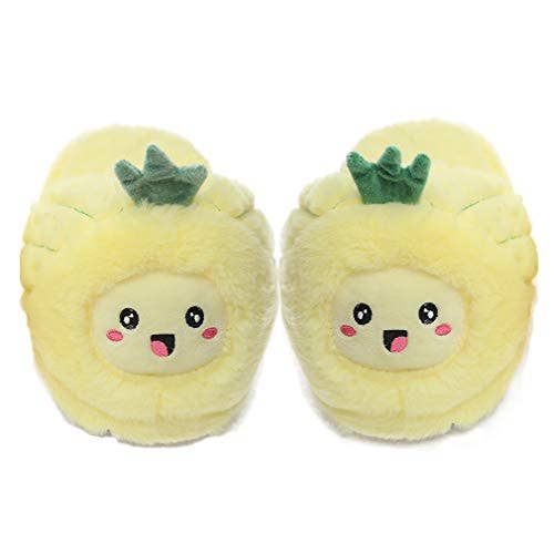 Millffy - Wholesale Slippers - Women's - Millffy Plush Pitaya Slippers Avocado Slipper fruit Pineapple funny Slippers5