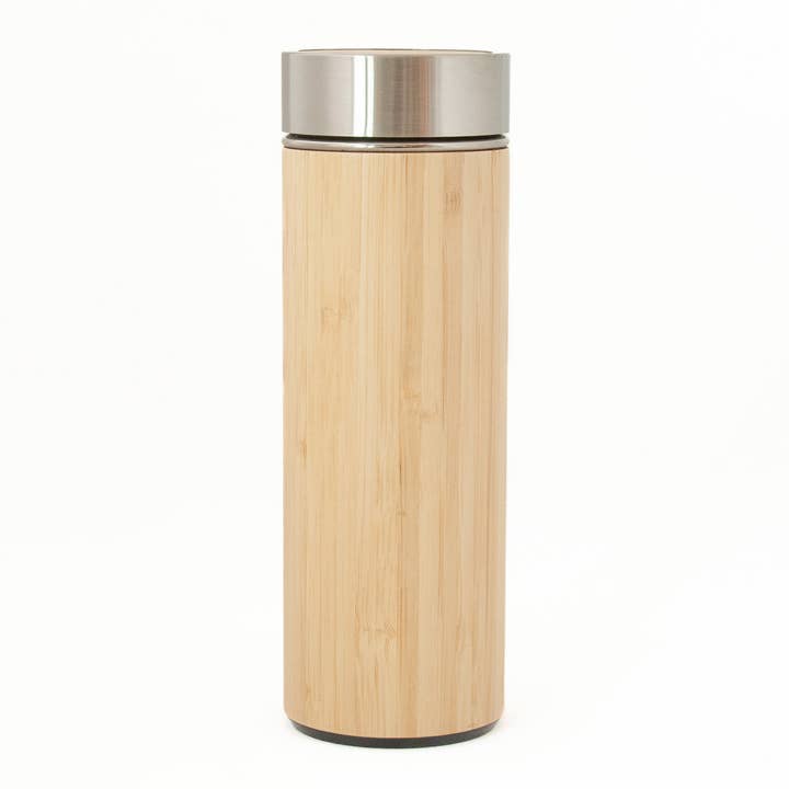 Boulder Tea Company - Wholesale Tea Strainer/Infuser - Bamboo Tea Tumbler1