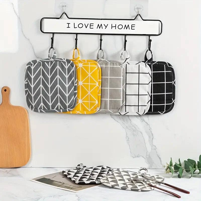 Huis Van Merken - Wholesale Oven Mitt/Pot Holder - Modern Nordic Insulated Potholder0